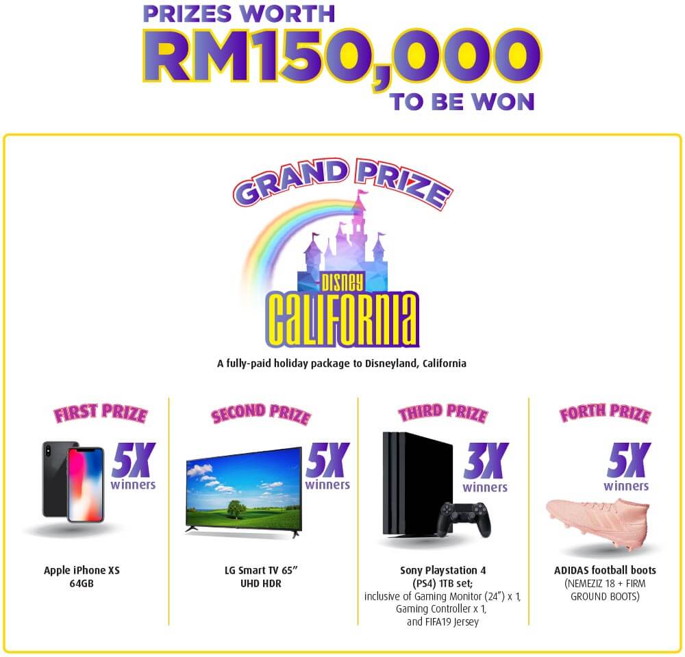 al-ikhsan disneyland contest prizes