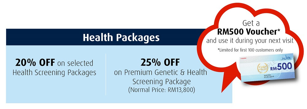 Please refer health packages here