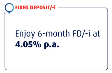 Fixed Deposit/-i
