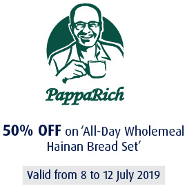 50% OFF on 'All-Day Wholemeal Hainan Bread Set'