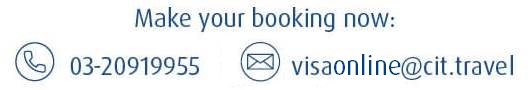 Make your booking now
