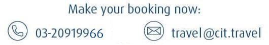Make your booking now
