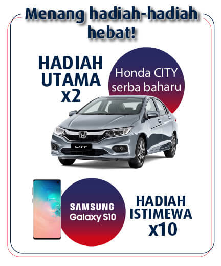 Menang hadiah-hadiah hebat!