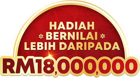 HADIAH bernilai lebih daripada RM18,000,000
