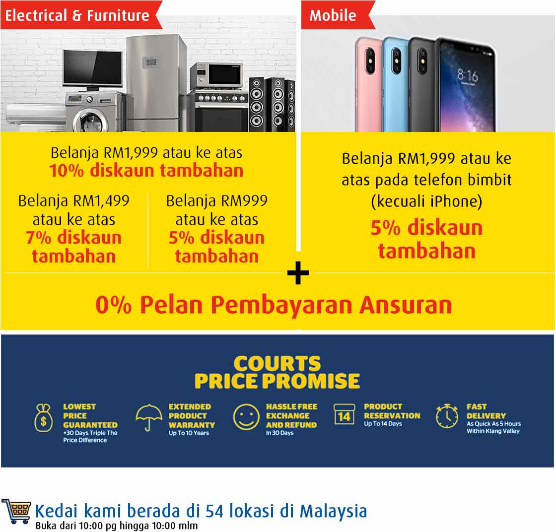 Courts CNY promotions
