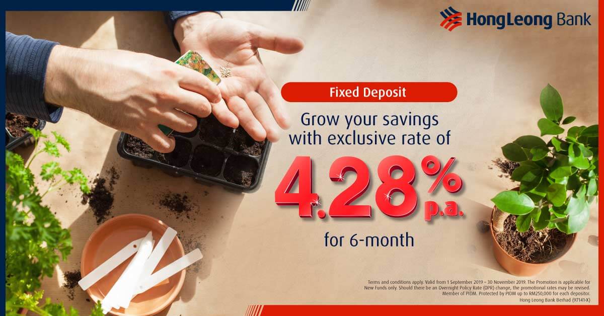 Promotions Grow Your Deposits With Hong Leong Bank Today