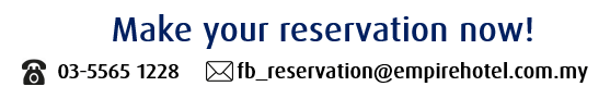 Make your reservation now
