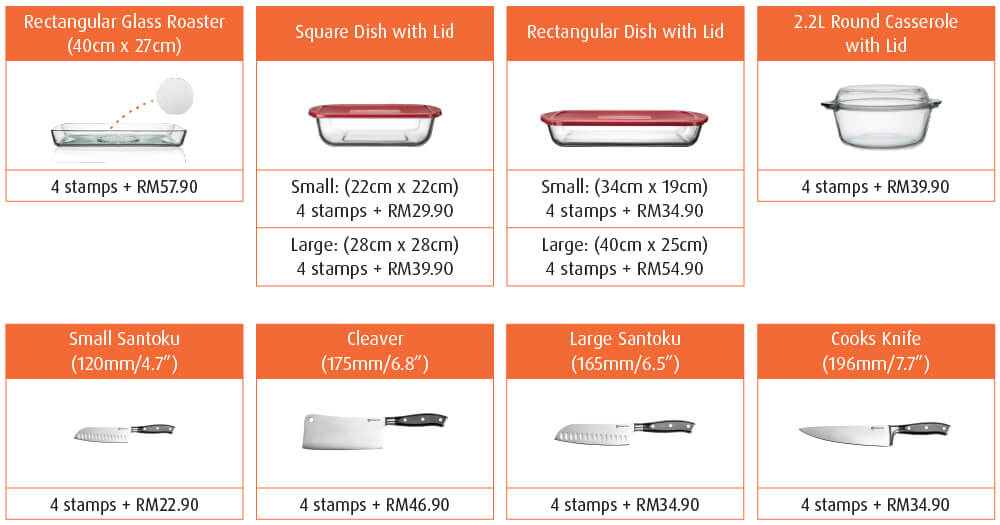 Redeem your favourite items from the MasterChef Range!