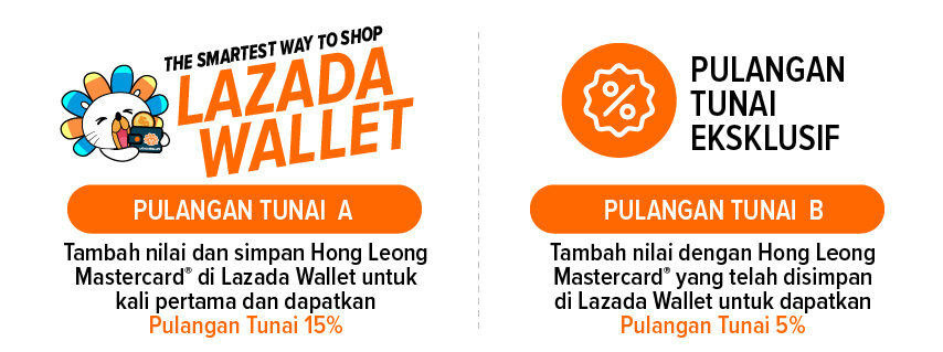 Lazada wallet exclusive cash back