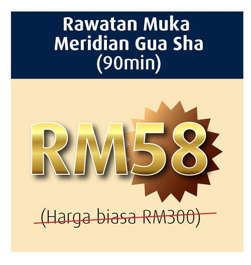Rawatan Muka Meridian Gua Sha
