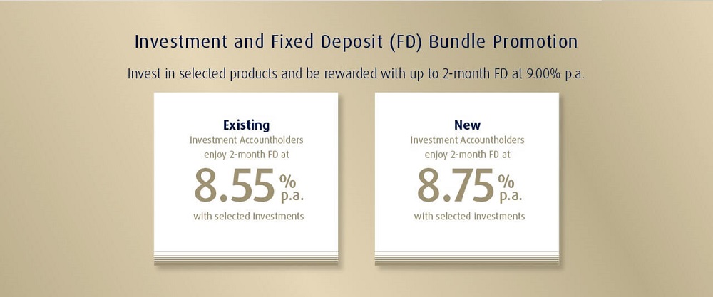 Investment & Fixed Deposit Bundle Promotion