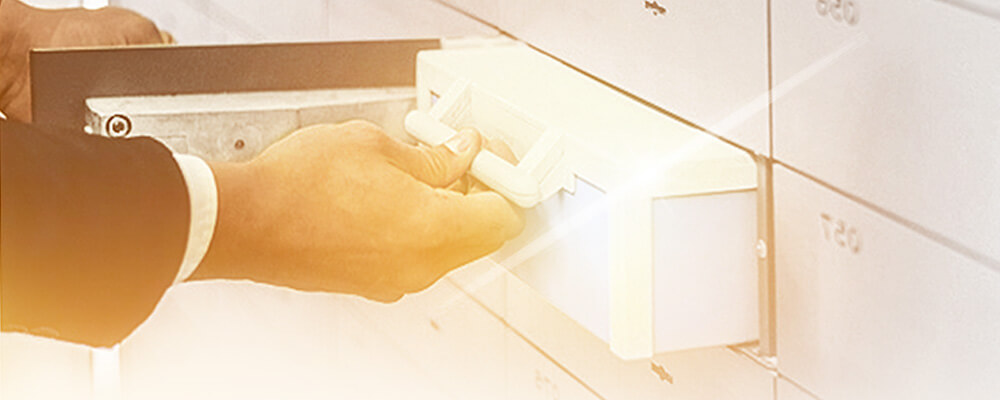 SECURITY DEPOSIT BOX - Variety of safe deposit boxes to choose from