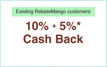 Existing RebateMango customer cash back