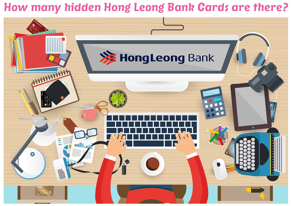 How many hidden Hong Leong Bank Cards are there?