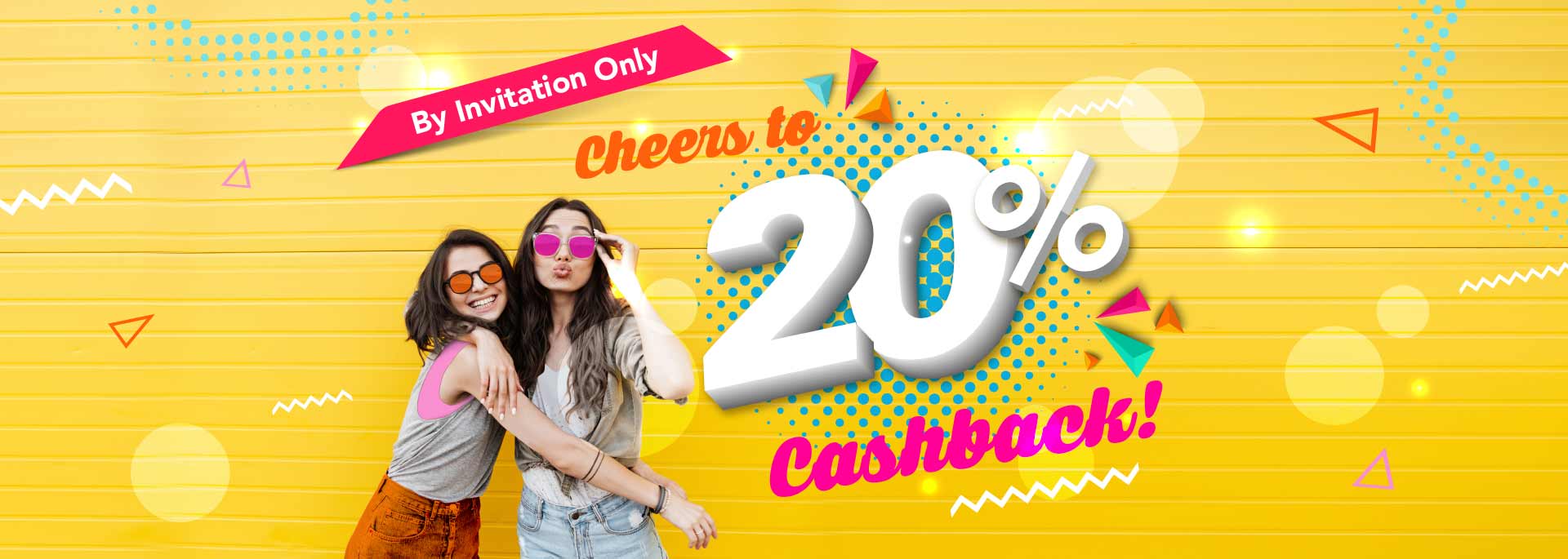 Promotions | Winner listing 20% cashback. Congratulations to the winners!