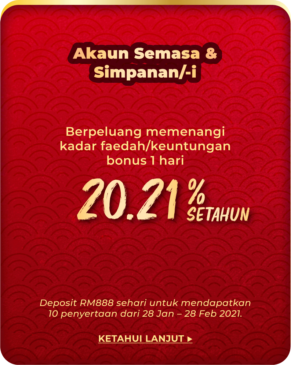 Current & Savings Account/-i