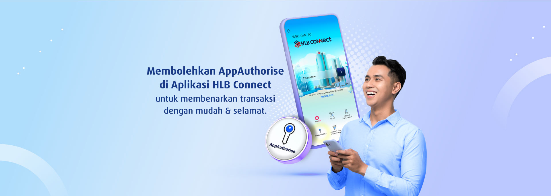 Membolehkan AppAuthorise di Aplikasi HLB Connect