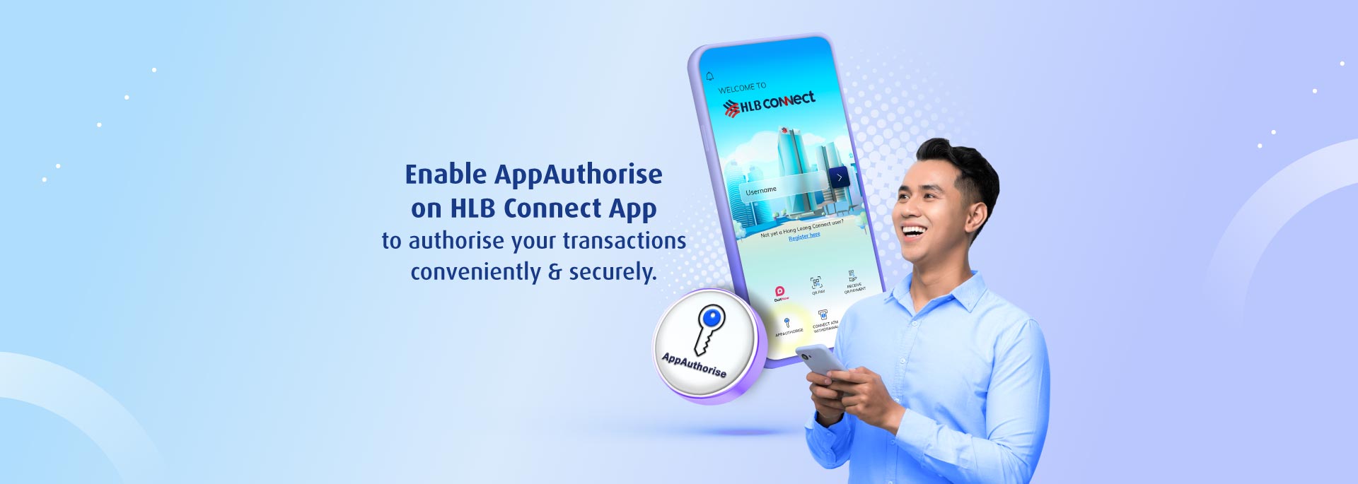 AppAuthorise on HLB Connect App to get RM5 Cashback