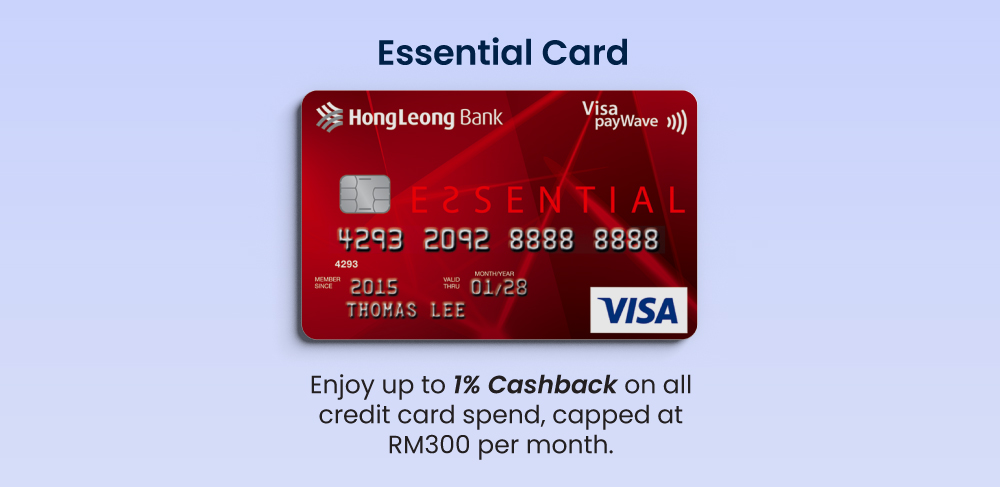 HLB Credit Card via HLB Fee Waiver and SST rebate