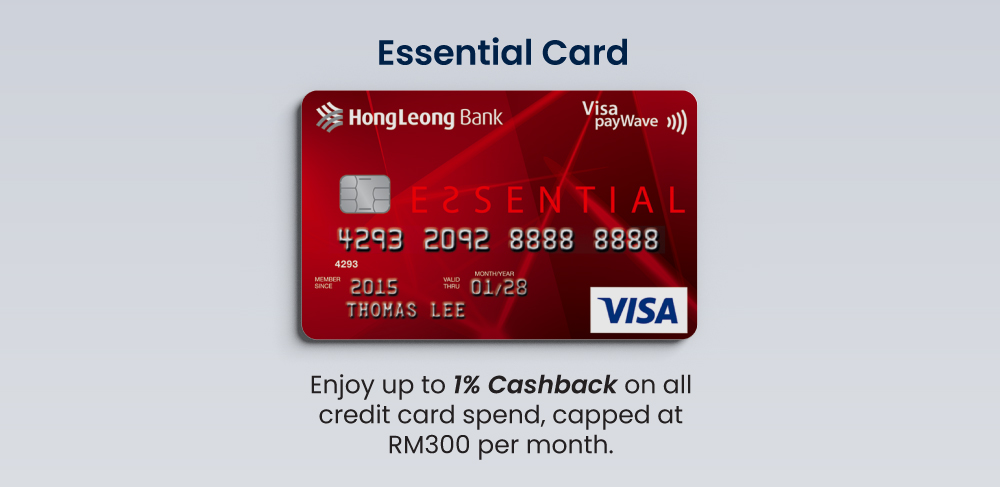 HLB Credit Card via HLB Cashback RM100