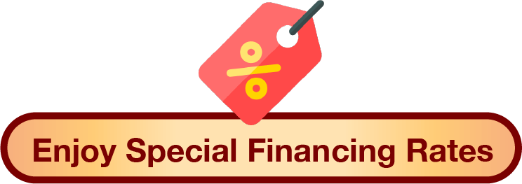 Enjoy Special Financing Rates