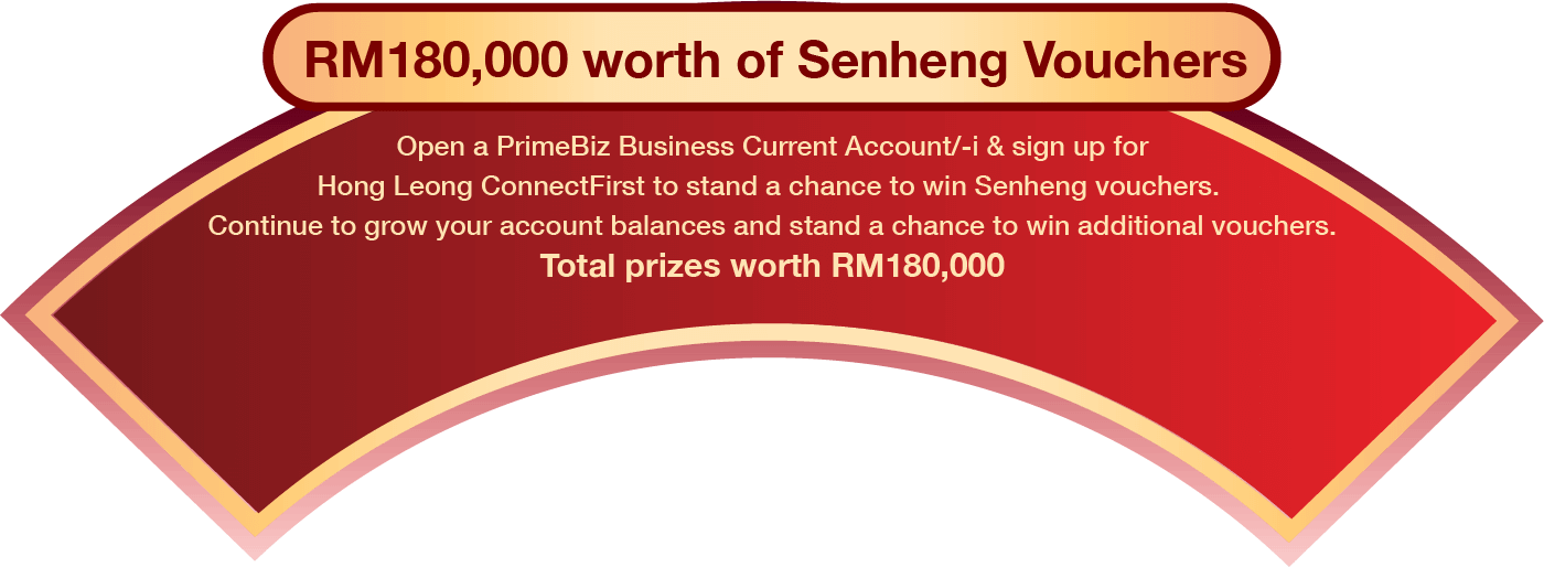 RM180,000 worth of Senheng Vouchers