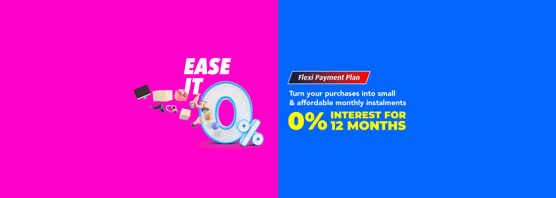 By Invitation Only :  Exclusive 0% Interest Flexi Payment Plan For You