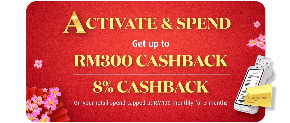 RM300 Cashback
