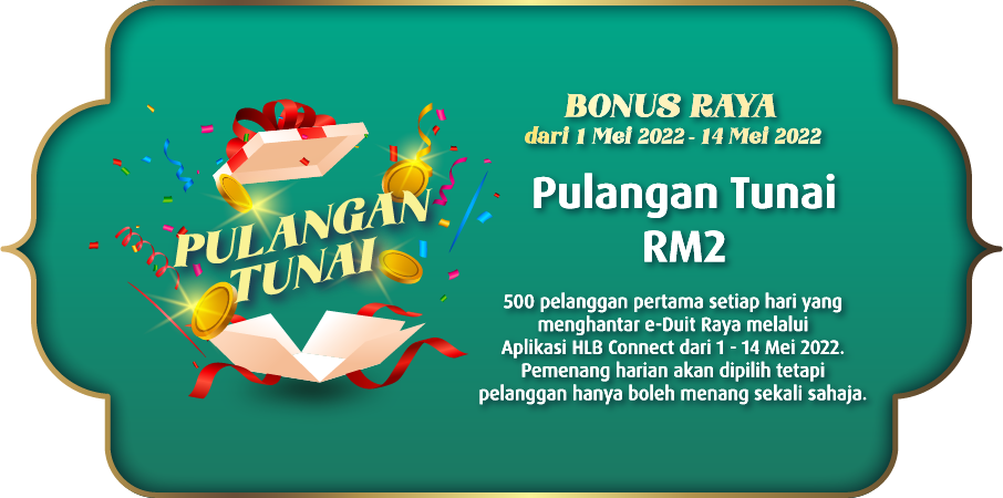 pulangan tunai raya