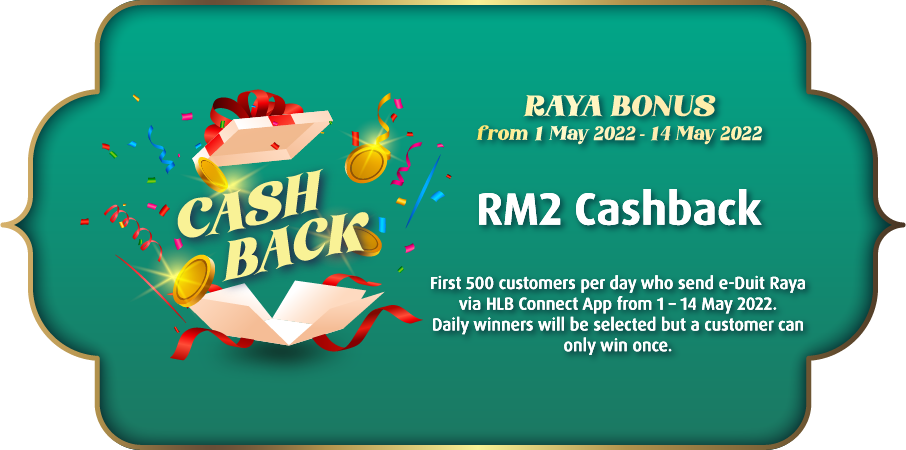 raya bonus cashback