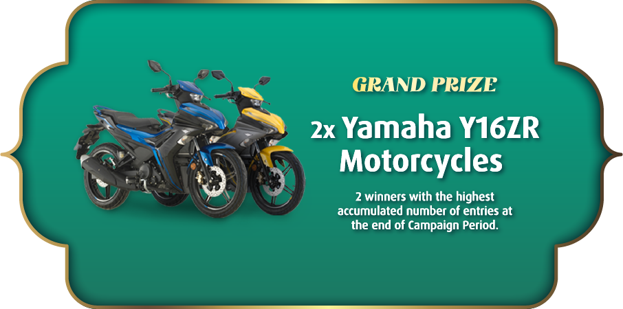 grand prize yamaha y16zr