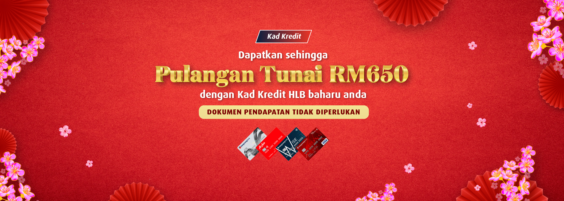 Permohonan mudah, ganjaran mudah!
