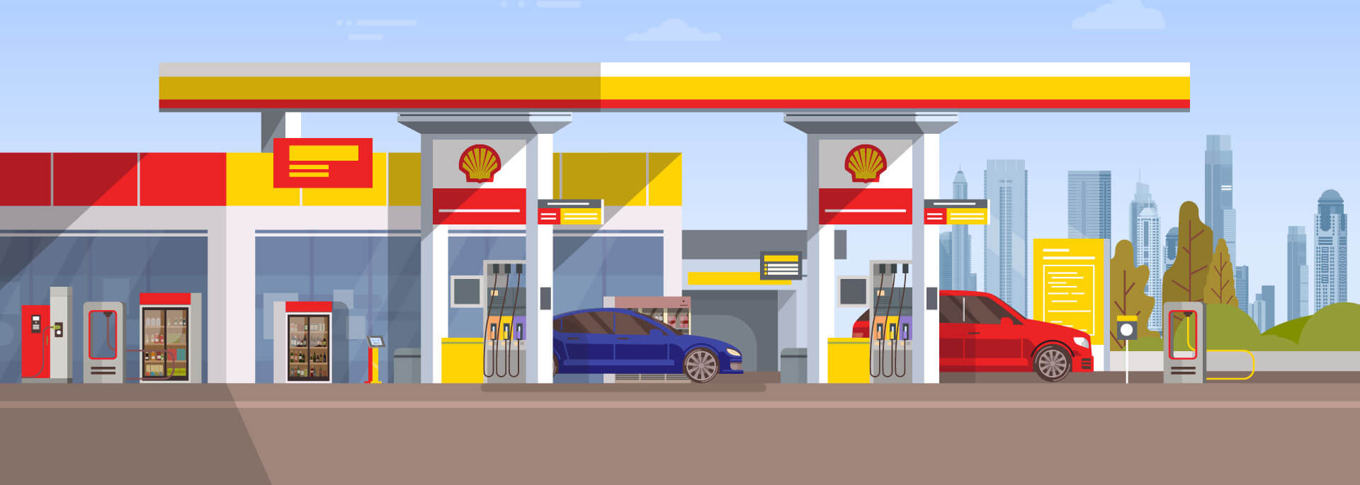 shell banner